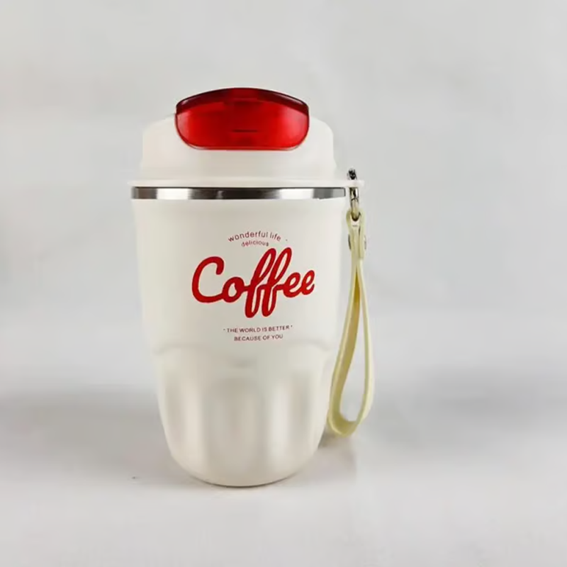 ☕ 316 Stainless Steel Coffee Vacuum Flask with Smart Temperature Display 🌡️