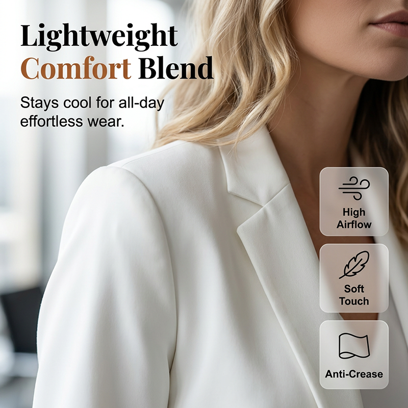 💃 Slim-Fit Lapel Blazer – Day-to-Night Polish 🌹