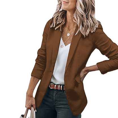 💃 Slim-Fit Lapel Blazer – Day-to-Night Polish 🌹