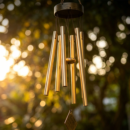 Decorative Solar Wind Chime Hanging Light