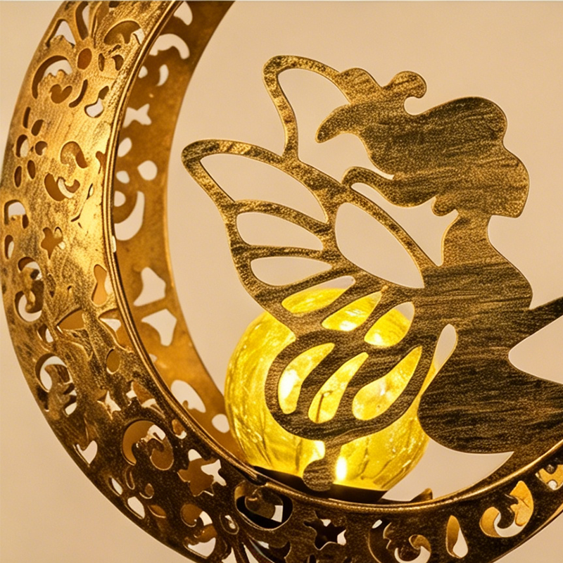 Decorative Solar Wind Chime Hanging Light