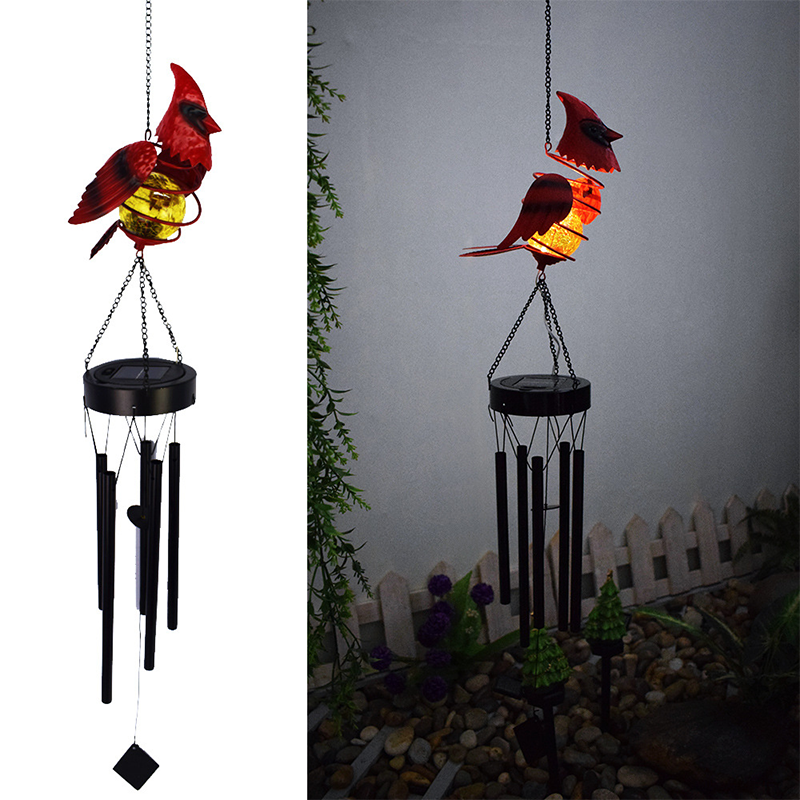 Decorative Solar Wind Chime Hanging Light