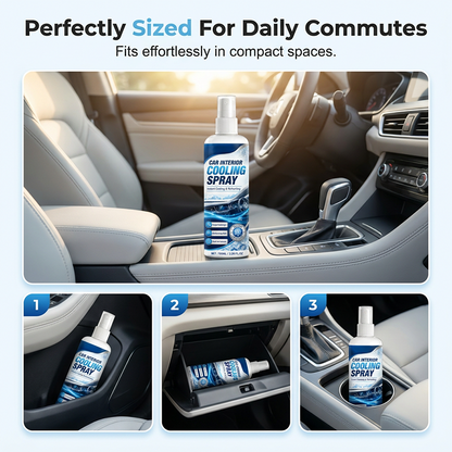 Instant Turbo Car Cooling Spray | Rapid Interior Temperature Reducer | Safe Auto AC Booster & Heat Neutralizer🚗❄️