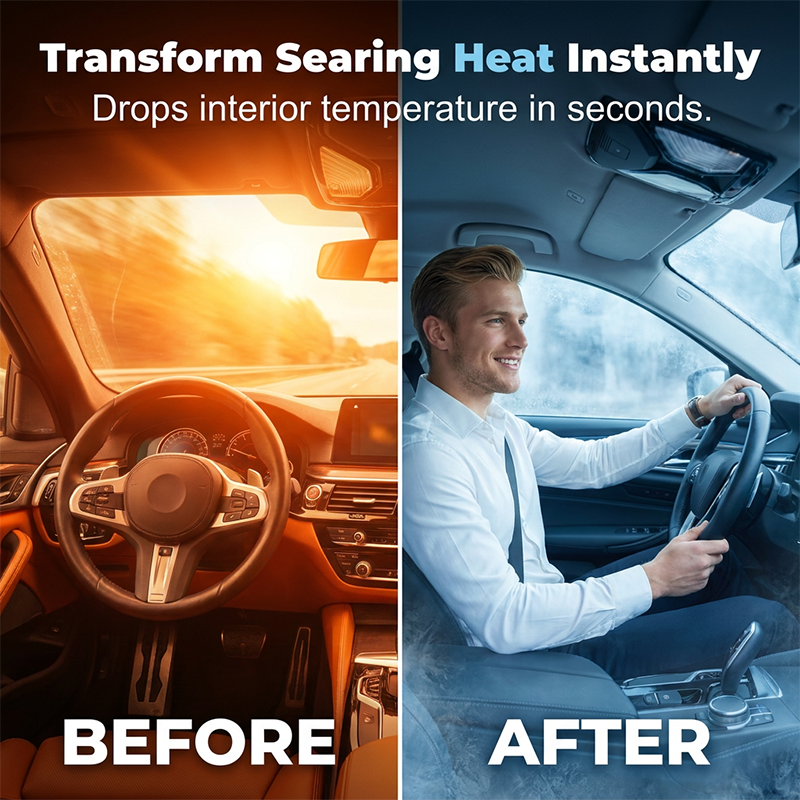 Instant Turbo Car Cooling Spray | Rapid Interior Temperature Reducer | Safe Auto AC Booster & Heat Neutralizer🚗❄️