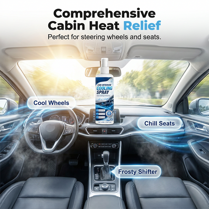 Instant Turbo Car Cooling Spray | Rapid Interior Temperature Reducer | Safe Auto AC Booster & Heat Neutralizer🚗❄️