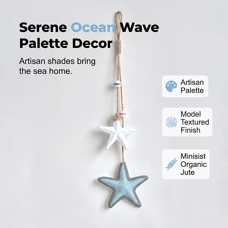 Buy 1 Get 1 Free(2pcs)✨Rustic Wooden Marine Hanging Ornament
