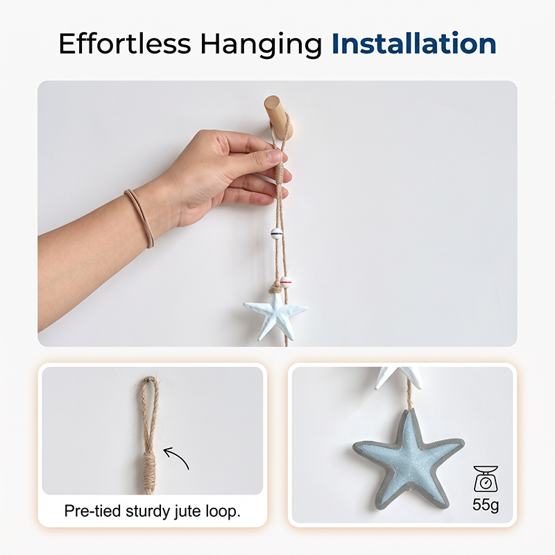 Buy 1 Get 1 Free(2pcs)✨Rustic Wooden Marine Hanging Ornament