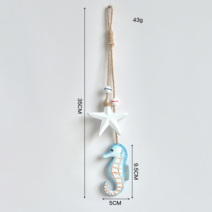 Buy 1 Get 1 Free(2pcs)✨Rustic Wooden Marine Hanging Ornament