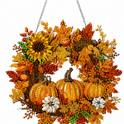 Halloween DIY Sparkle Art Hanging Ornament Kit