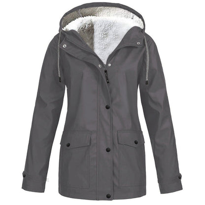 New Arrivals 🧥 Windproof Jacket with Soft Plush Lining – Lightweight Warmth for Outdoor Adventures
