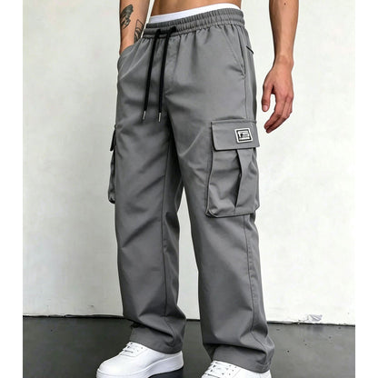 🏷️ Everyday Utility | Men's Multi-Pocket Loose-Fit Cargo Pants