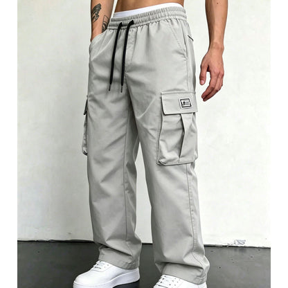 🏷️ Everyday Utility | Men's Multi-Pocket Loose-Fit Cargo Pants