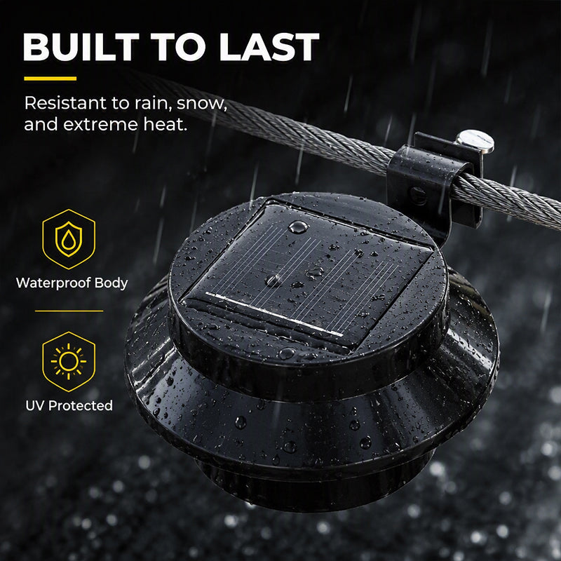 ☀️💡Light Up Gutters, Fences & Garden Walls — Solar-Powered Outdoor LEDs With No Mains Wiring Needed 🏡✨