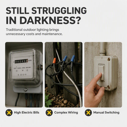 ☀️💡Light Up Gutters, Fences & Garden Walls — Solar-Powered Outdoor LEDs With No Mains Wiring Needed 🏡✨