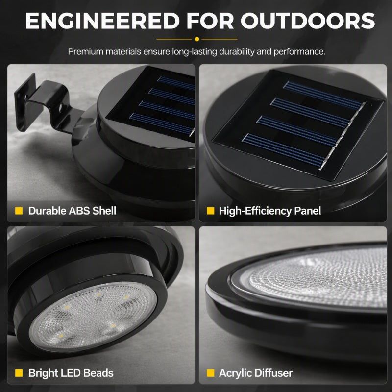 ☀️💡Light Up Gutters, Fences & Garden Walls — Solar-Powered Outdoor LEDs With No Mains Wiring Needed 🏡✨
