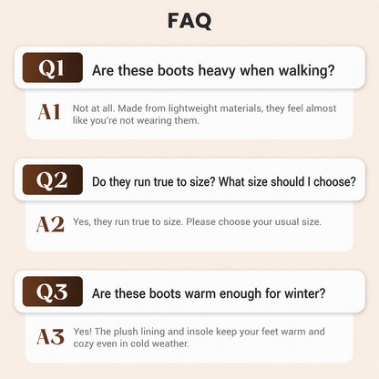 🌸💖Women's Warm Anti-Slip Wear-Resistant Mid-Calf Boots