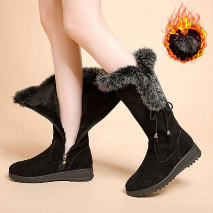 🌸💖Women's Warm Anti-Slip Wear-Resistant Mid-Calf Boots