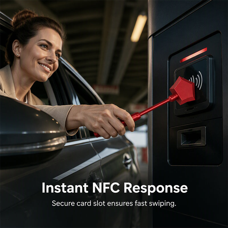 Star Wand NFC Card Holder for Tolls & Parking