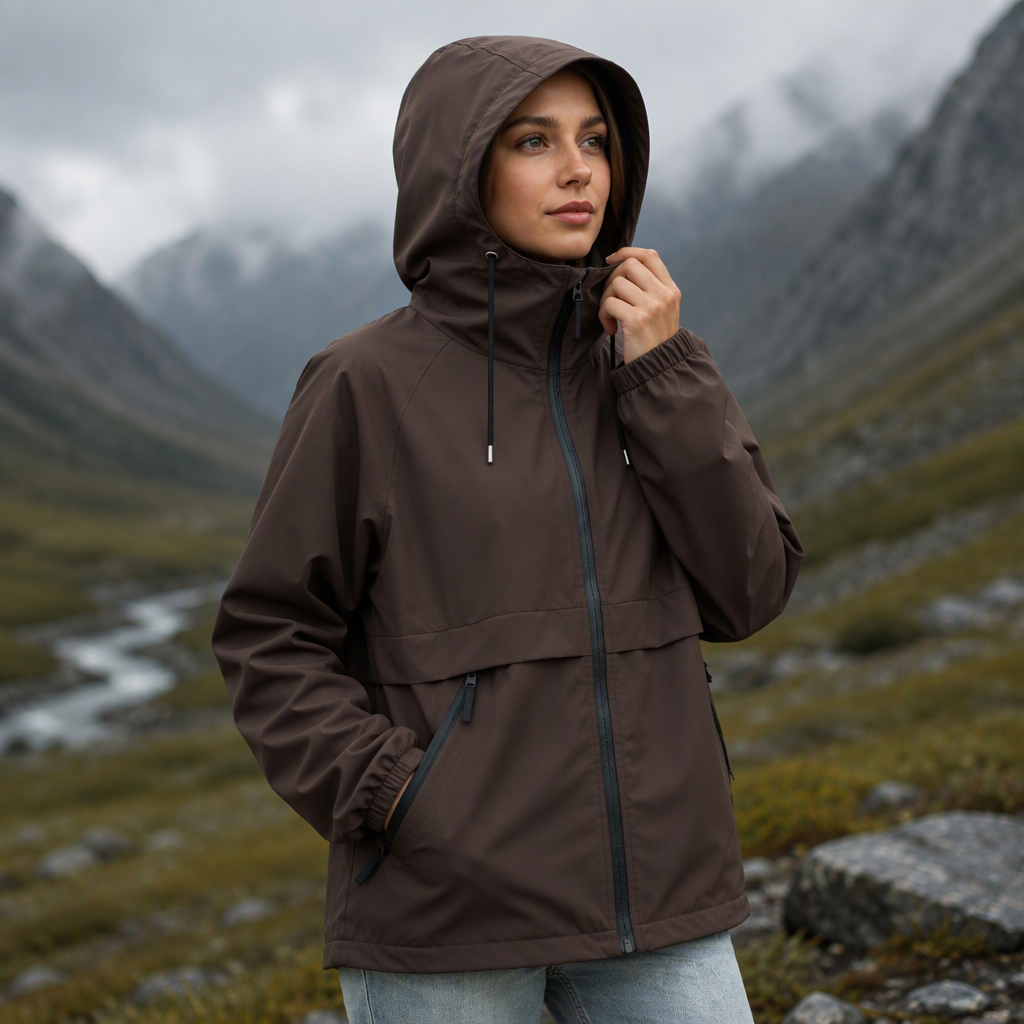 💖Women's Outdoor Windproof Hooded Jacket