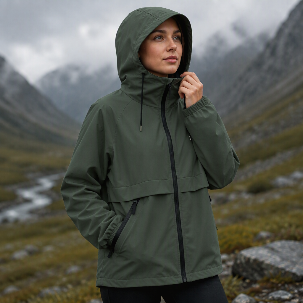 💖Women's Outdoor Windproof Hooded Jacket