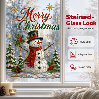 Christmas Window Decals