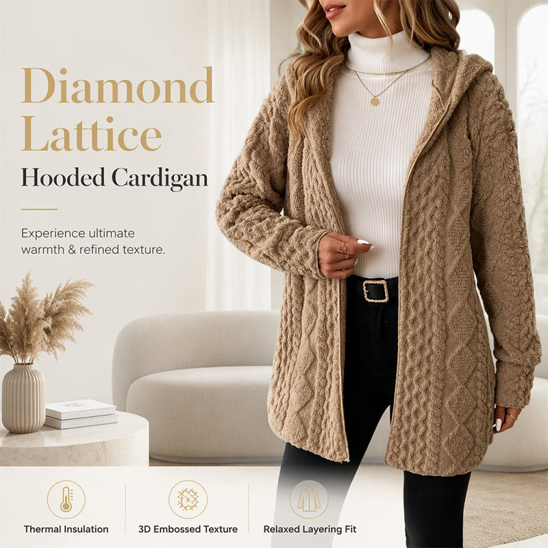 ✨Women’s Casual Plush Hooded Jacket