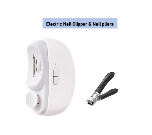 🔥3 in 1 Automatic Electric Nail Clipper with Polishing【Safe and convenient】